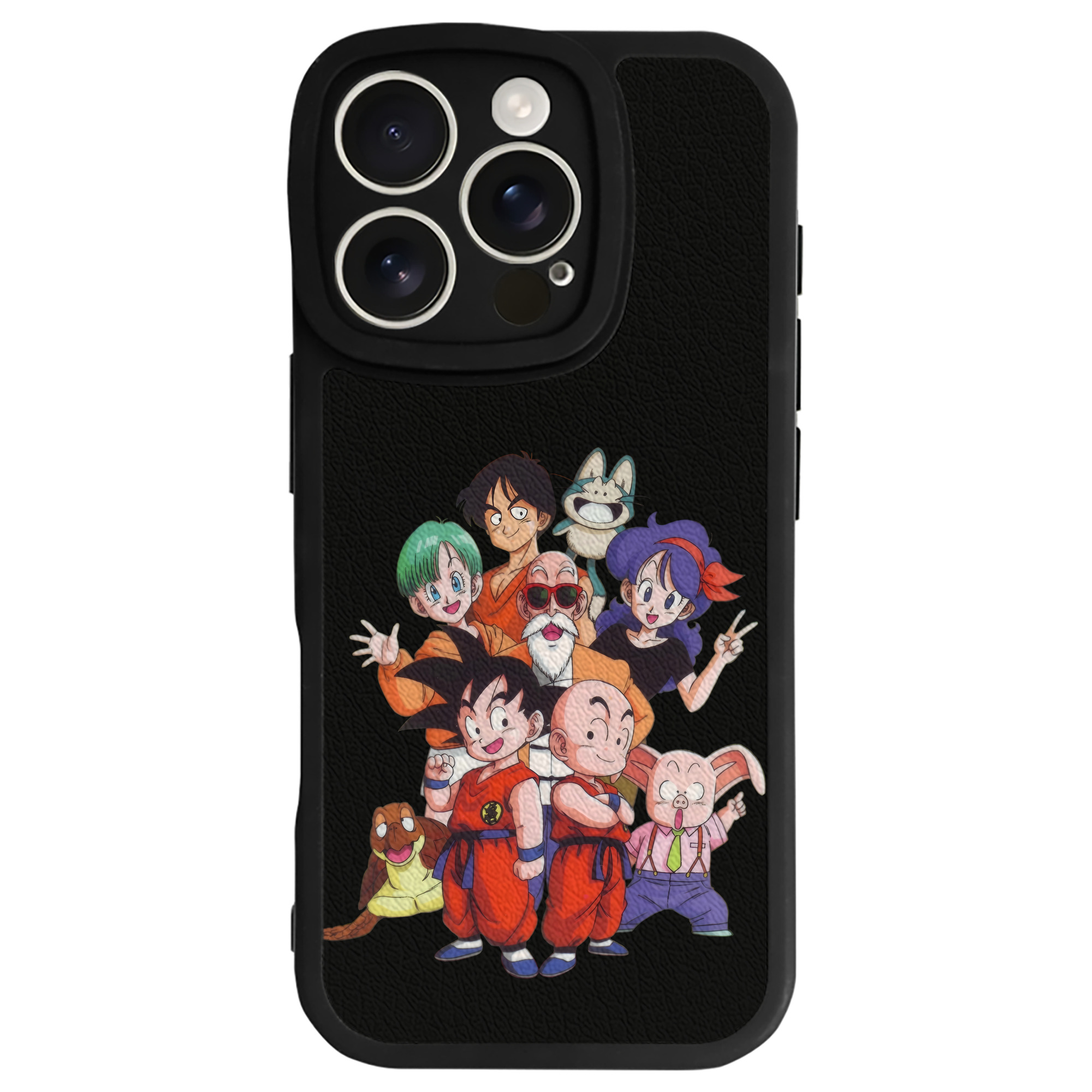 ドラゴンボール DRAGON BALL 【iPhone 16シリーズ対応】シリコンスマホケース（レザー調） 材質：シリコン